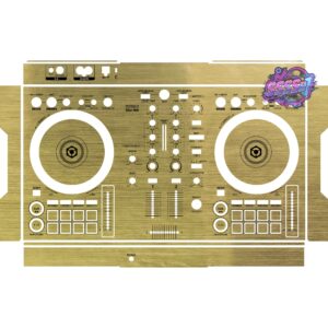 DDJ-400 Brushed Gold Gloss DJ Controller Skin