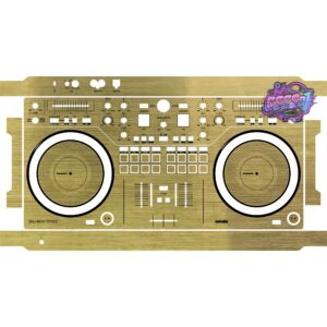 DDJ-REV1 Brushed Gold Gloss DJ Controller Skin