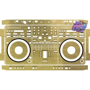 DDJ-REV5 Brushed Gold Gloss DJ Controller Skin