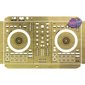 DDJ-SB3 Brushed Gold Gloss DJ Controller Skin