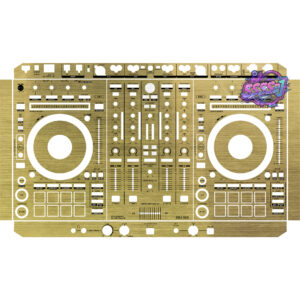 DDJ-SX3 Brushed Gold Gloss DJ Controller Skin