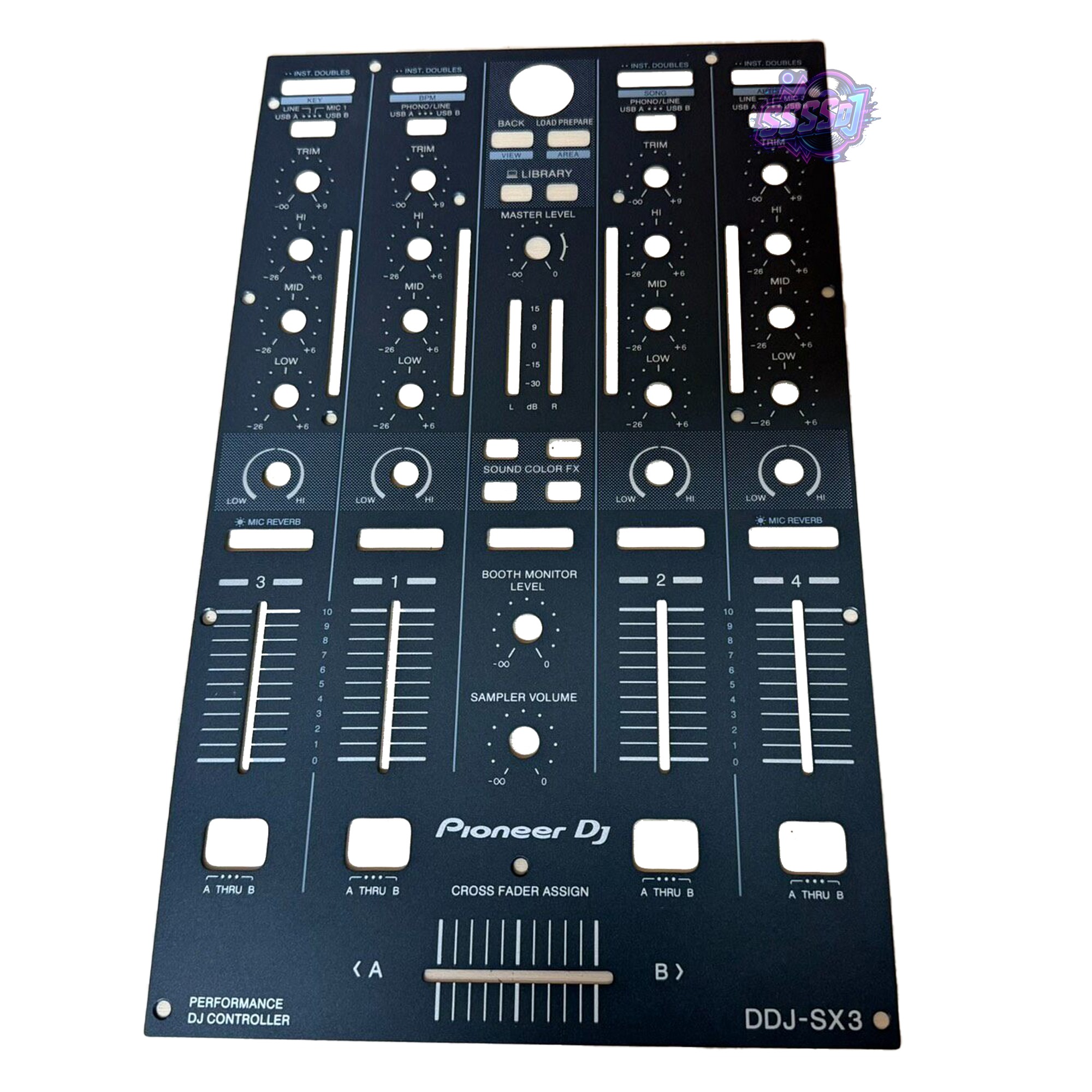 DDJ-SX3 Replacement Center Panel