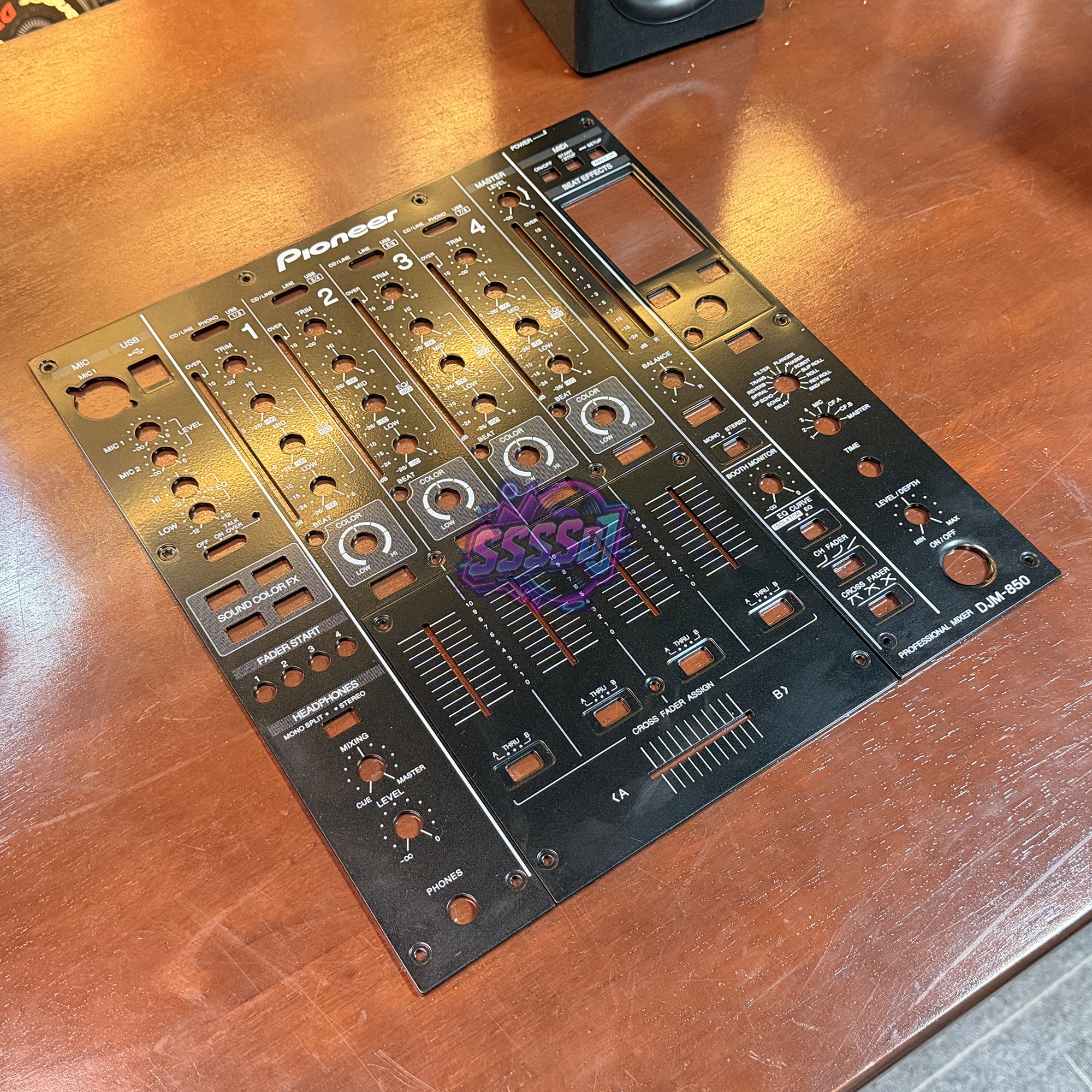 DJM-850 Replacement Mixer Faceplate Panel