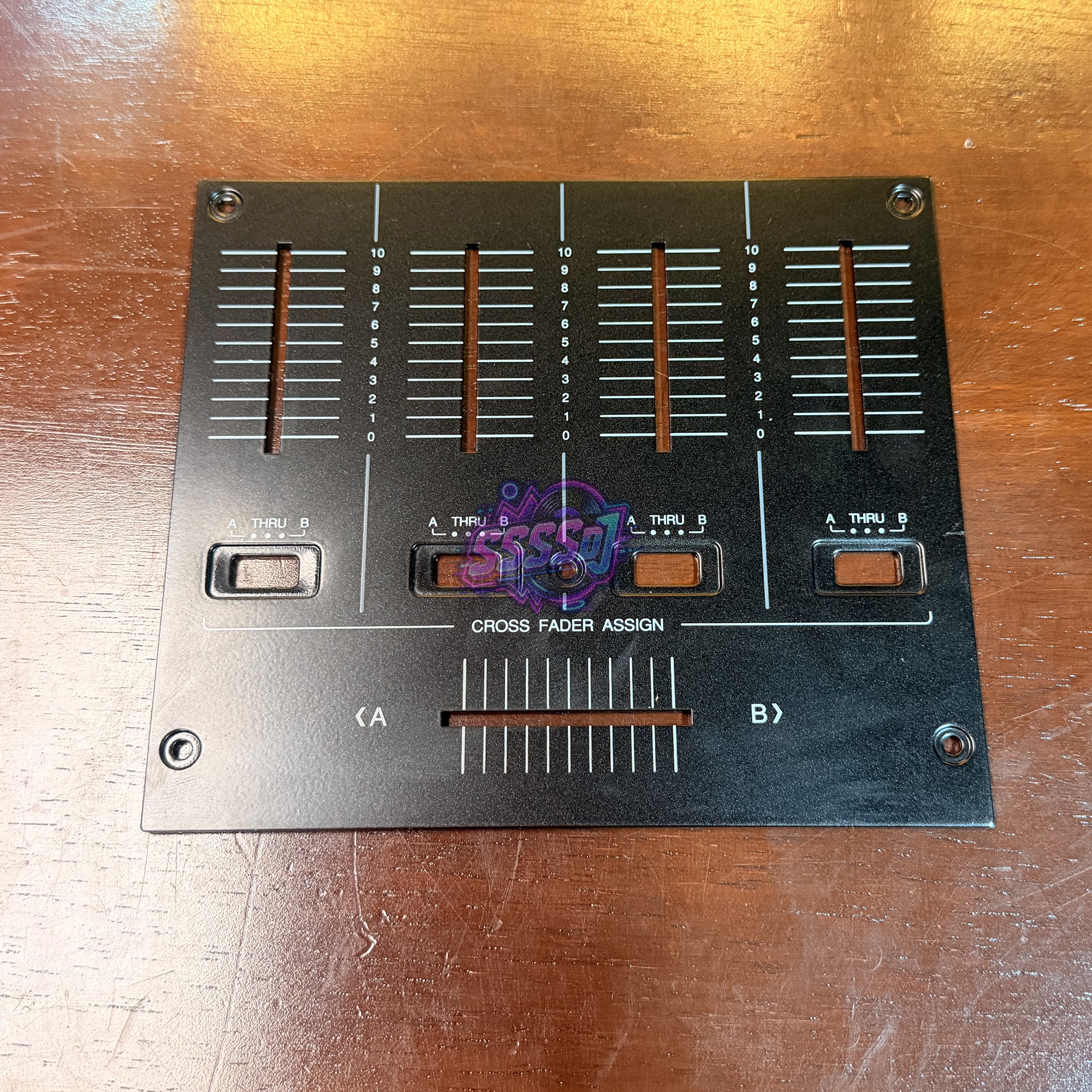DJM-850 Replacement Mixer Faceplate Panel