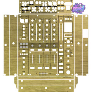 DJM-900NEXUS Brushed Gold Gloss DJ Mixer Skin