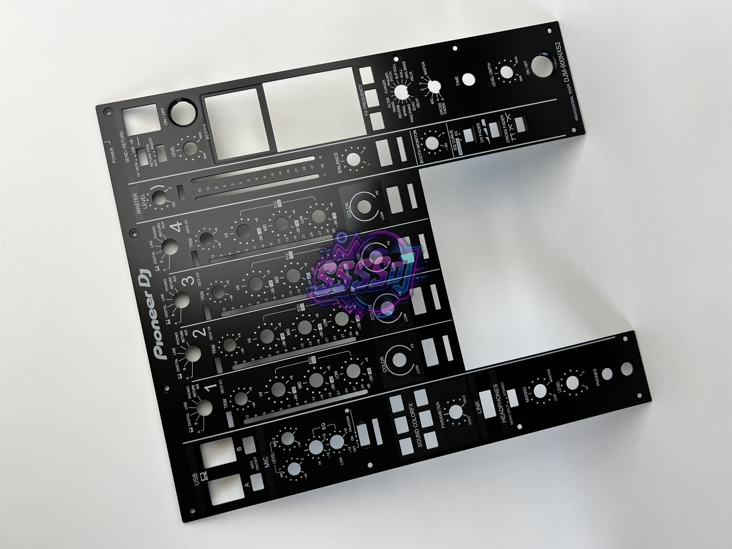 DJM-900NXS2 Replacement Mixer Faceplate Panel