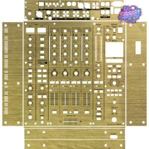 DJM-A9 Brushed Gold Gloss DJ Mixer Skin