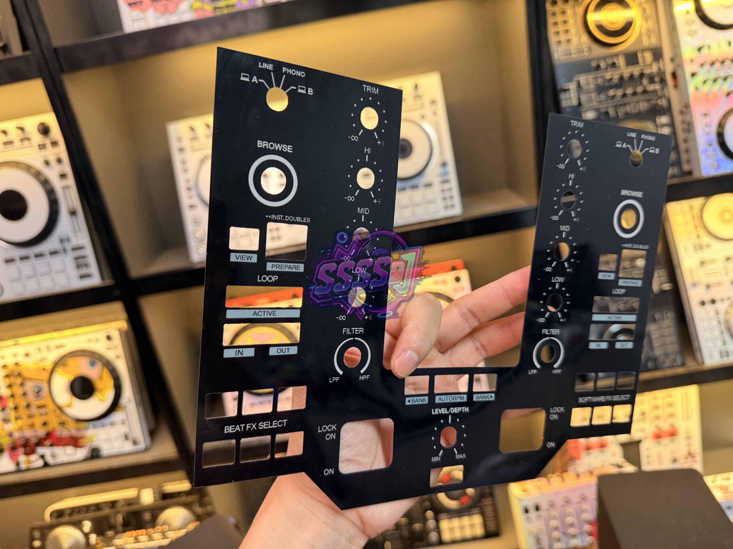 DJM-S11 Acrylic Upper Faceplate Panel