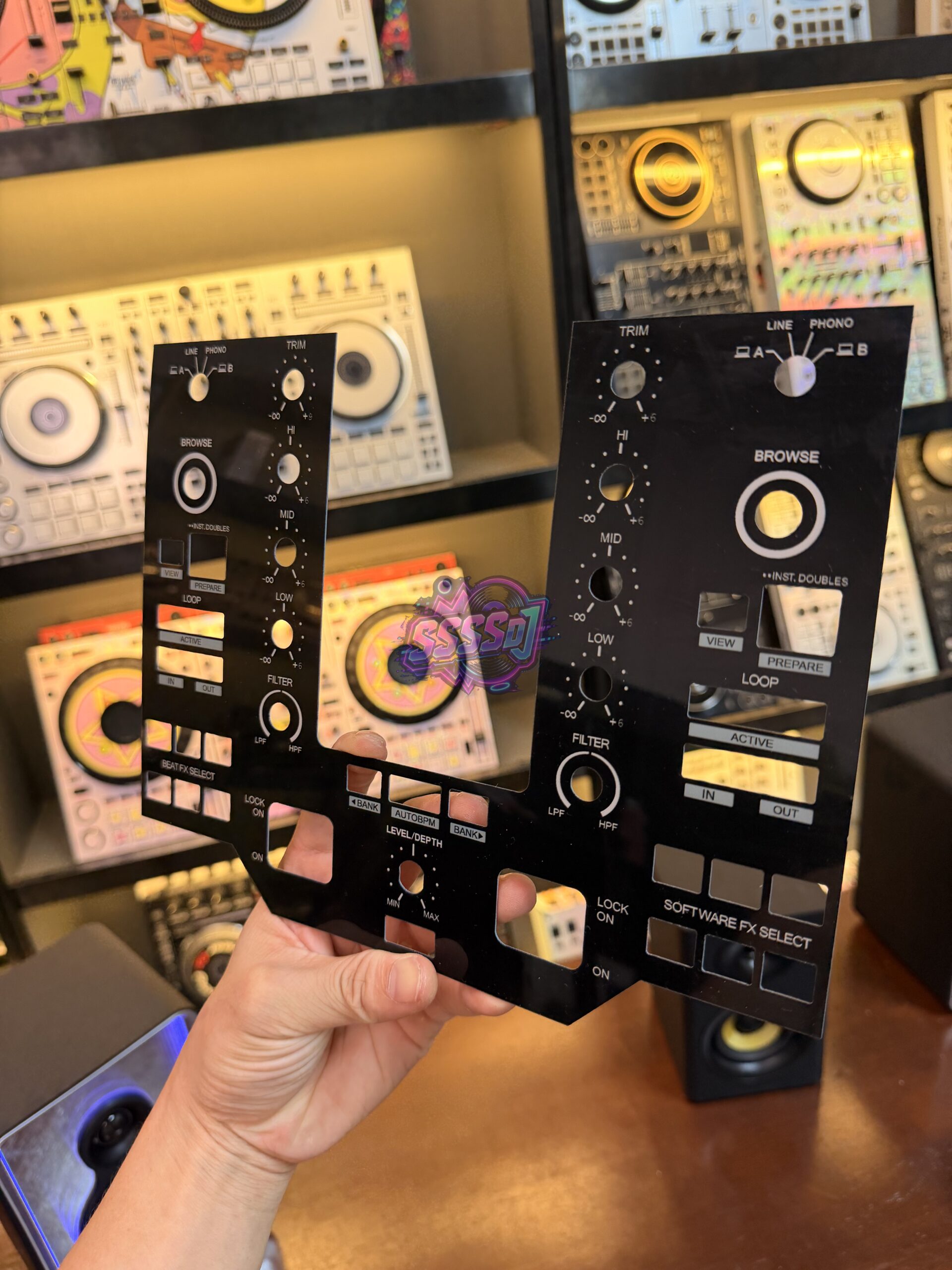 DJM-S11 Acrylic Upper Faceplate Panel