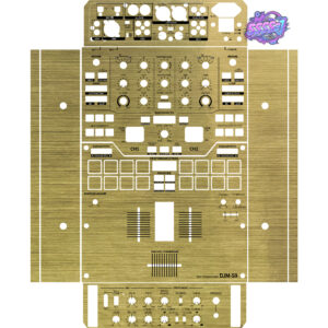 DJM-S9 Brushed Gold Gloss DJ Mixer Skin
