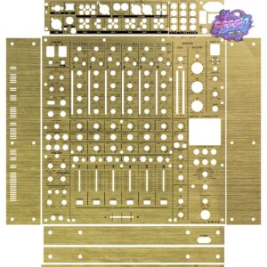 DJM-V10 Brushed Gold Gloss DJ Mixer Skin