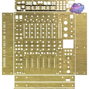 DJM-V10-LF Brushed Gold Gloss DJ Mixer Skin