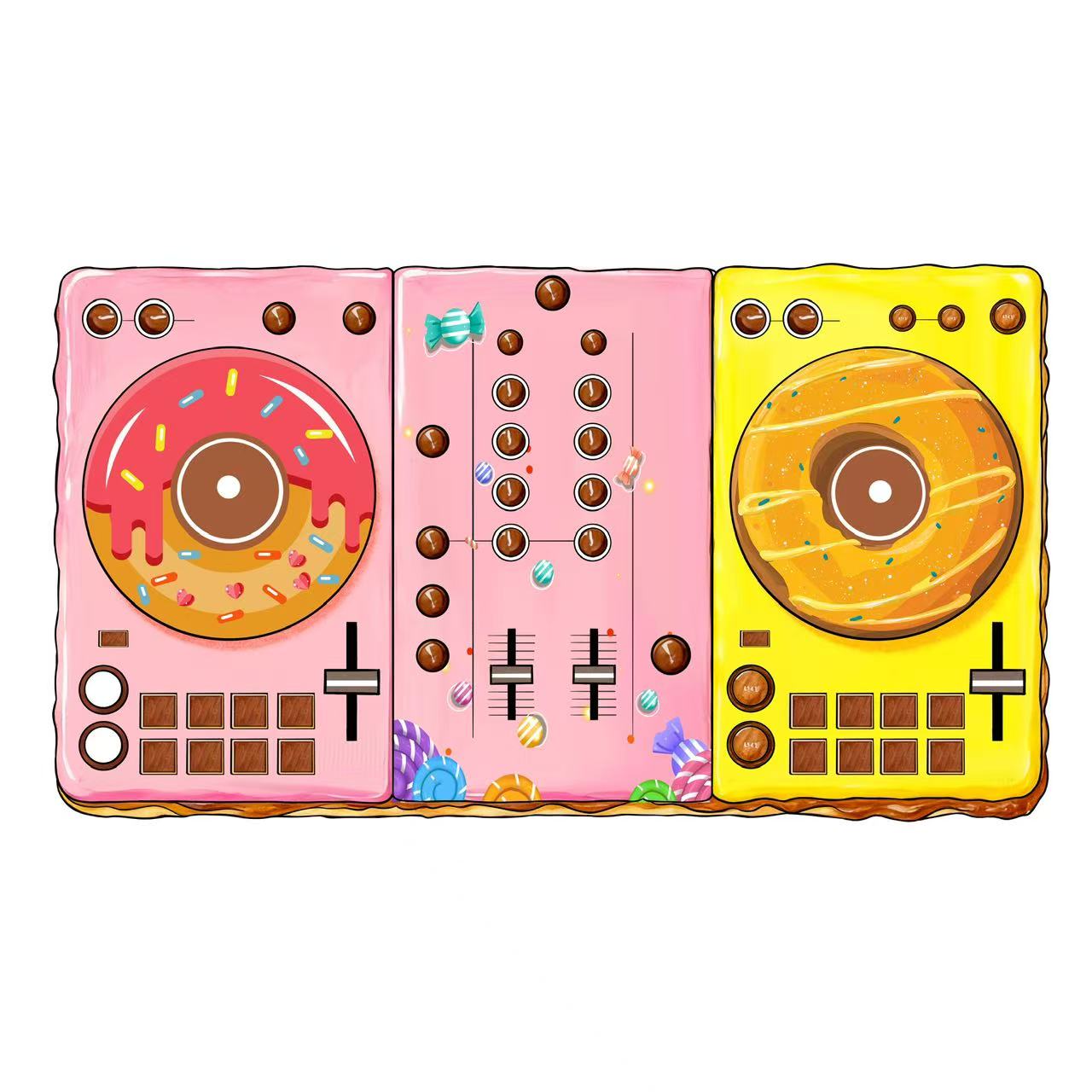 Donut DJ deck USB 3.0 high-speed flash drive detail view 9