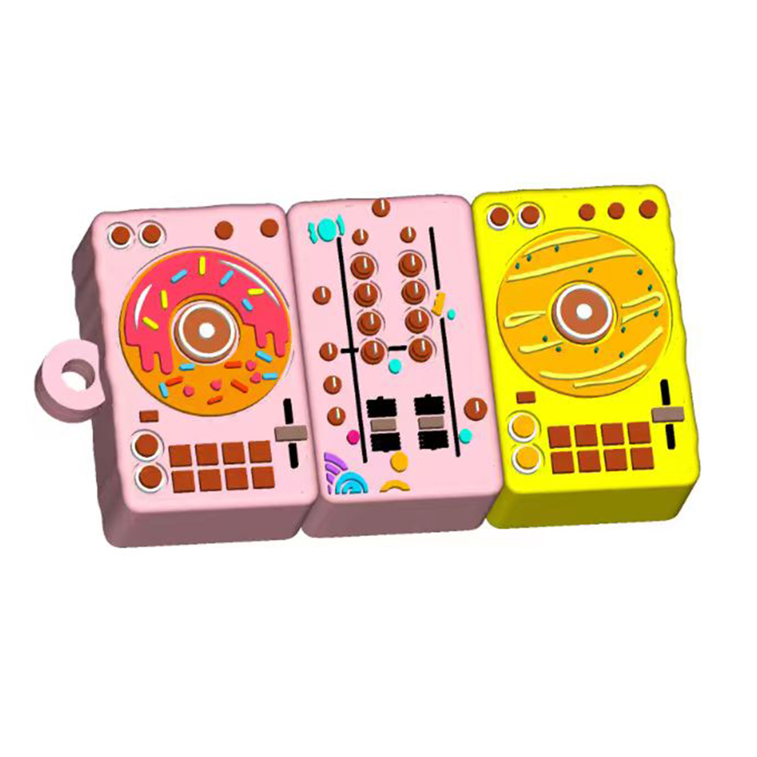 Donut DJ deck USB 3.0 high-speed flash drive main view 1