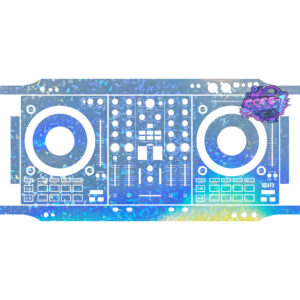 NS4 FX Glossy Laser Diamond DJ Controller Skin