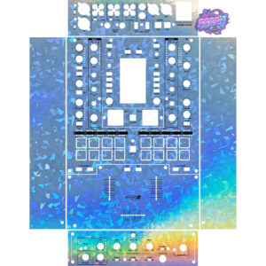 Seventy-Two MKII Glossy Laser Diamond DJ Mixer Skin