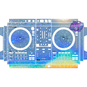 T7 Glossy Laser Diamond DJ Controller Skin