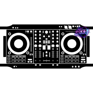 Numark NS4FX Black DJ Controller Skin