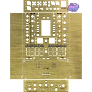 RANE Seventy-Two MKII Brushed Gold Gloss DJ Mixer Skin