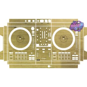 RANE T7 Brushed Gold Gloss DJ Mixer Skin