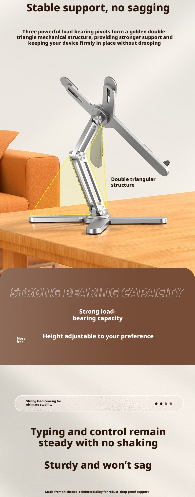 X-Style Laptop Stand for DJ Setups