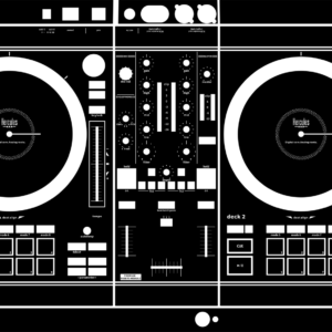 Hercules DJControl Inpulse T7 Black DJ Controller Skin