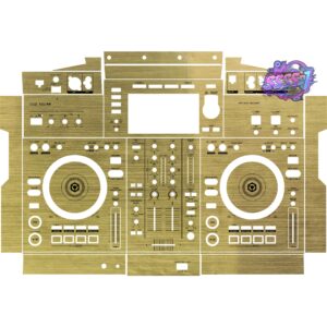 XDJ-RR Brushed Gold Gloss Integrated DJ System Skin