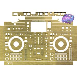 XDJ-RX2 Brushed Gold Gloss Integrated DJ System Skin