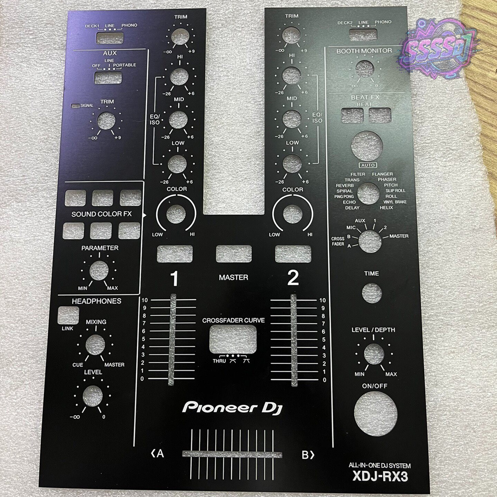 XDJ-RX3 Replacement Center Panel