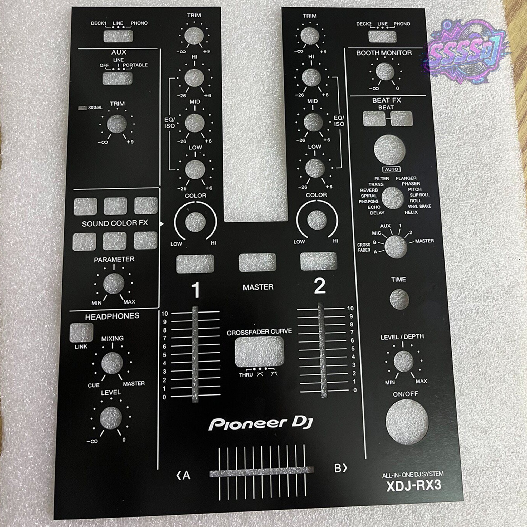 XDJ-RX3 Replacement Center Panel