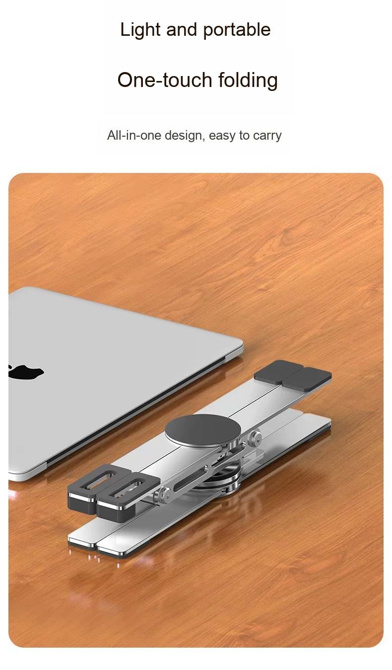 360° rotating foldable laptop stand - detail 7