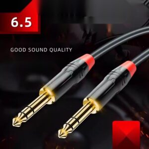 6.5 mm TRS Audio Cable - OFC Shielded Jack to Jack, 0.75 m to 15 m