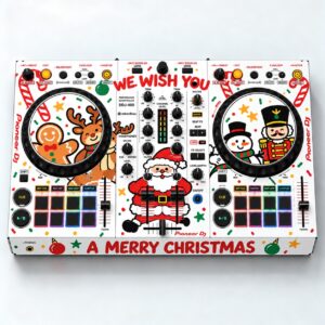 Christmas DJ Controller Skin - Festive Print for Pioneer DDJ, Numark and Hercules