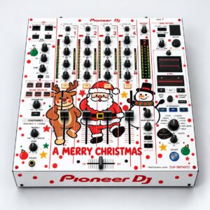 Christmas DJ Mixer Skin - Festive Print for DJM and RANE Mixers